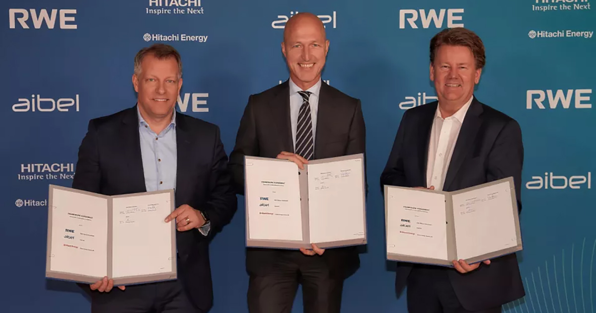 Hitachi Energy and Aibel Sign Agreement with RWE to Accelerate Offshore Wind Integration