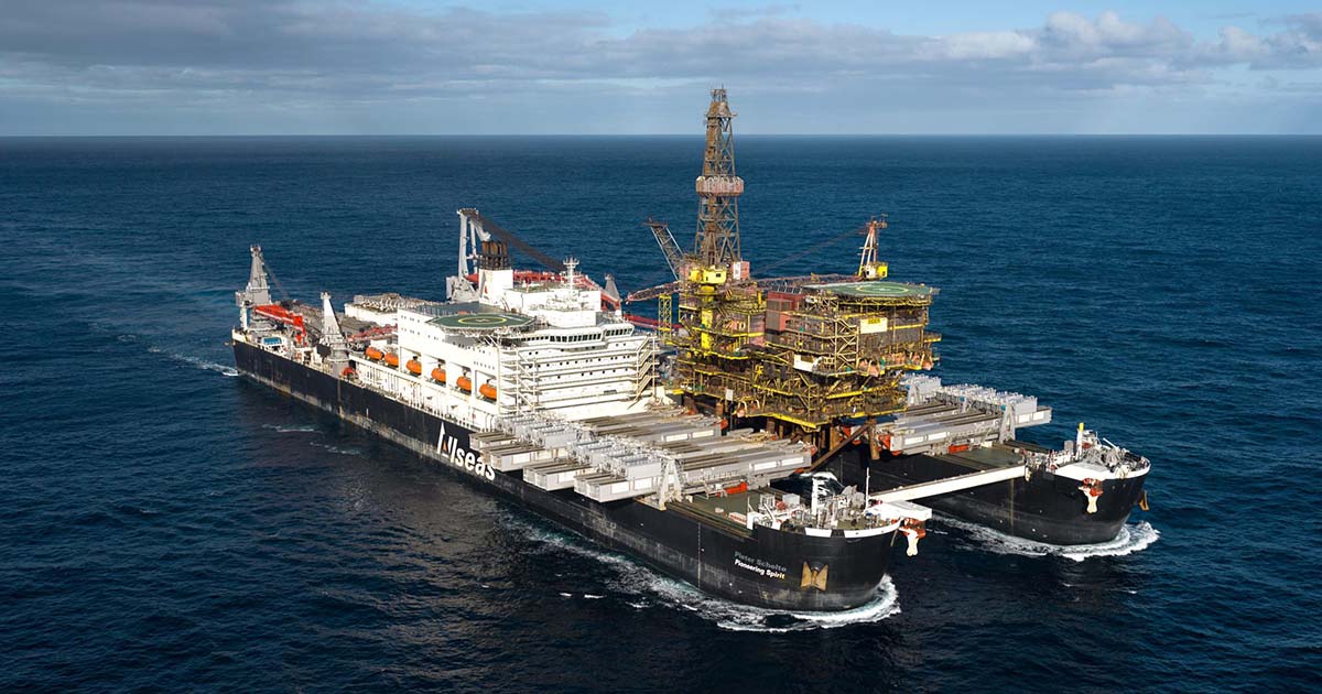 Allseas Safely Complete Eider Alpha Topside Removal in the North Sea