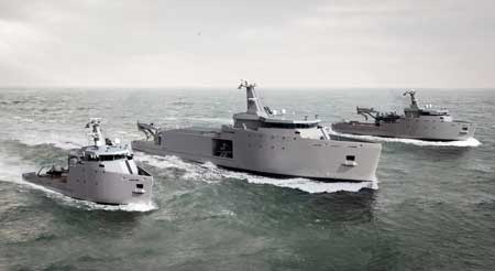 13Damen Naval Multi Role Auxiliary Vessels