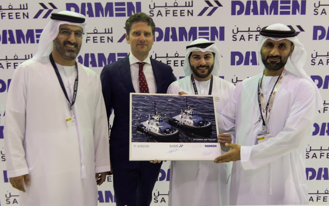 Damen and Abu Dhabi Ports Sign Contract | Maritime | News