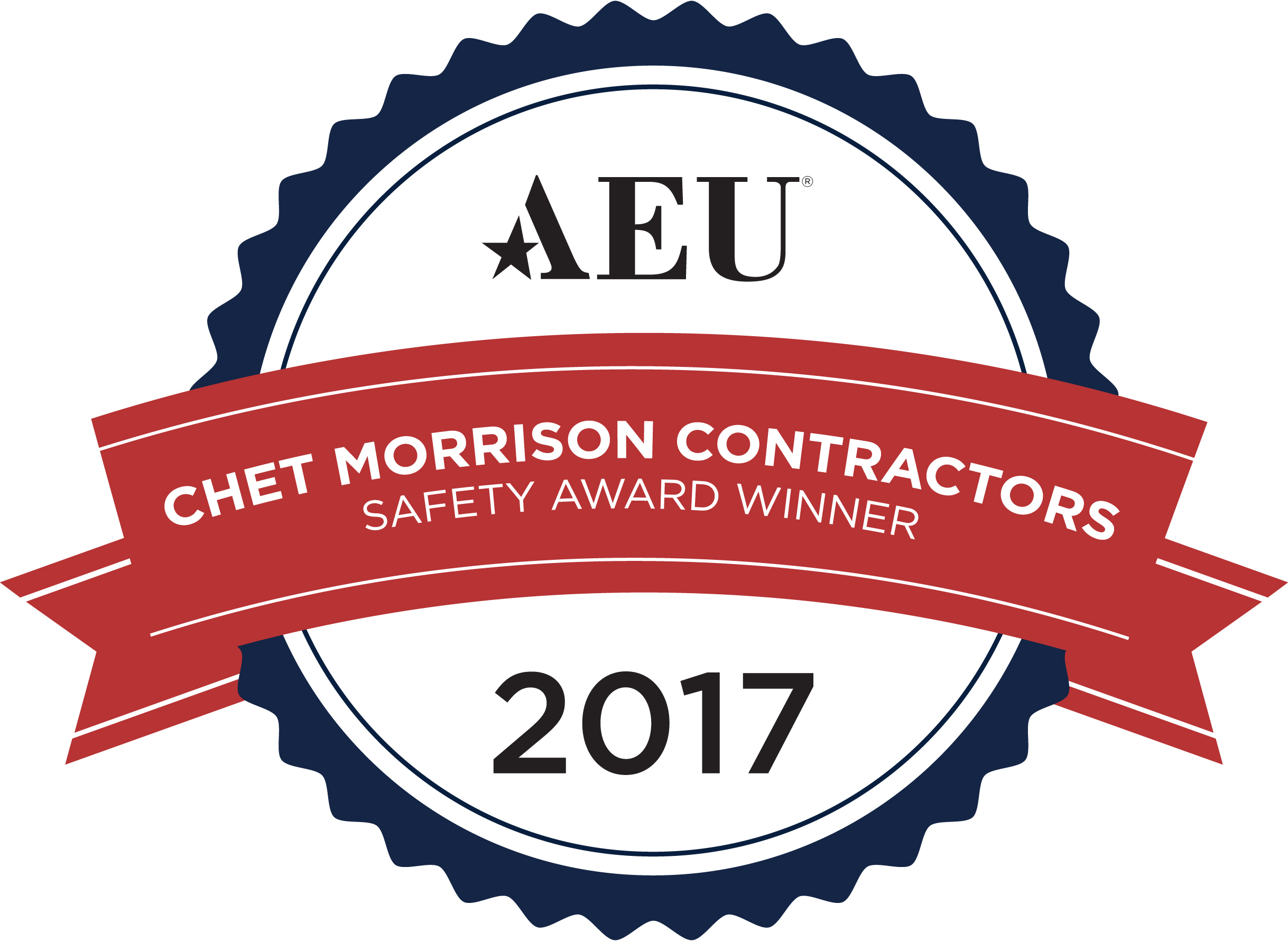 1 Chet Morrison Safety Award Winner Logo 2017
