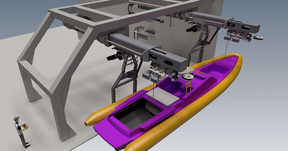 Vestdavit is Introducing a New and Flexible Davit System Maritime News