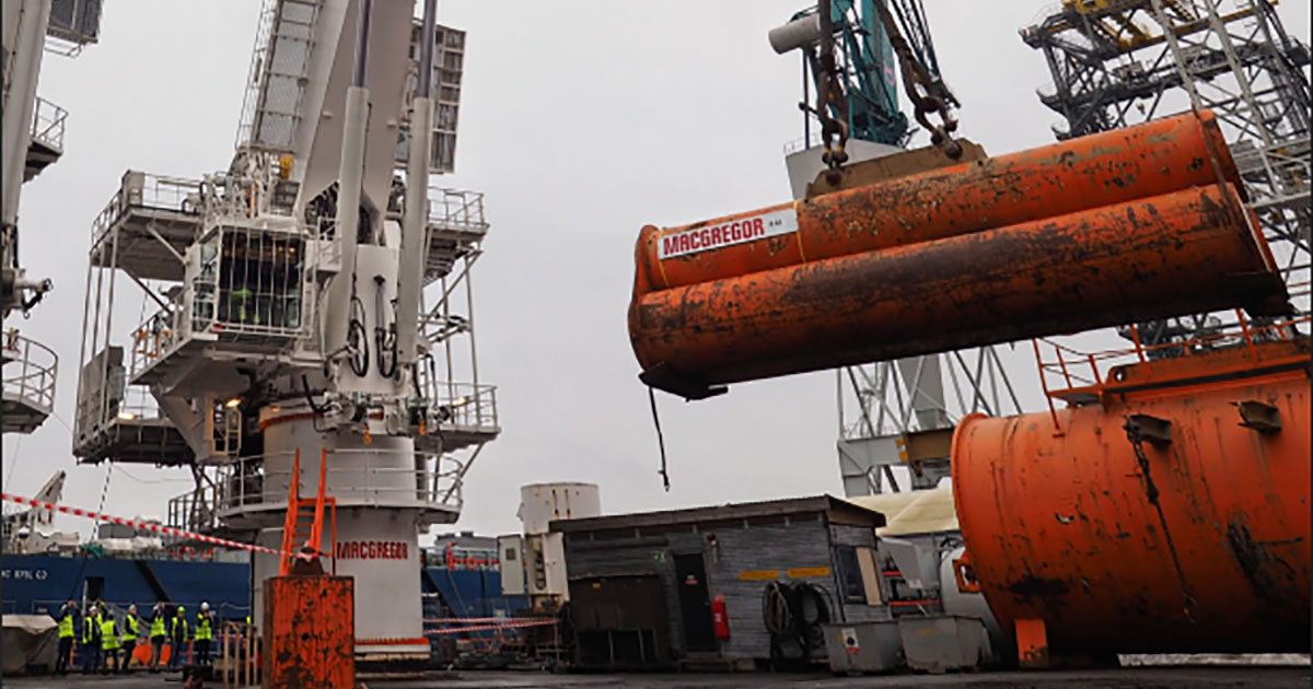 MacGregor Introduces First FiberRope Crane to the Offshore Market