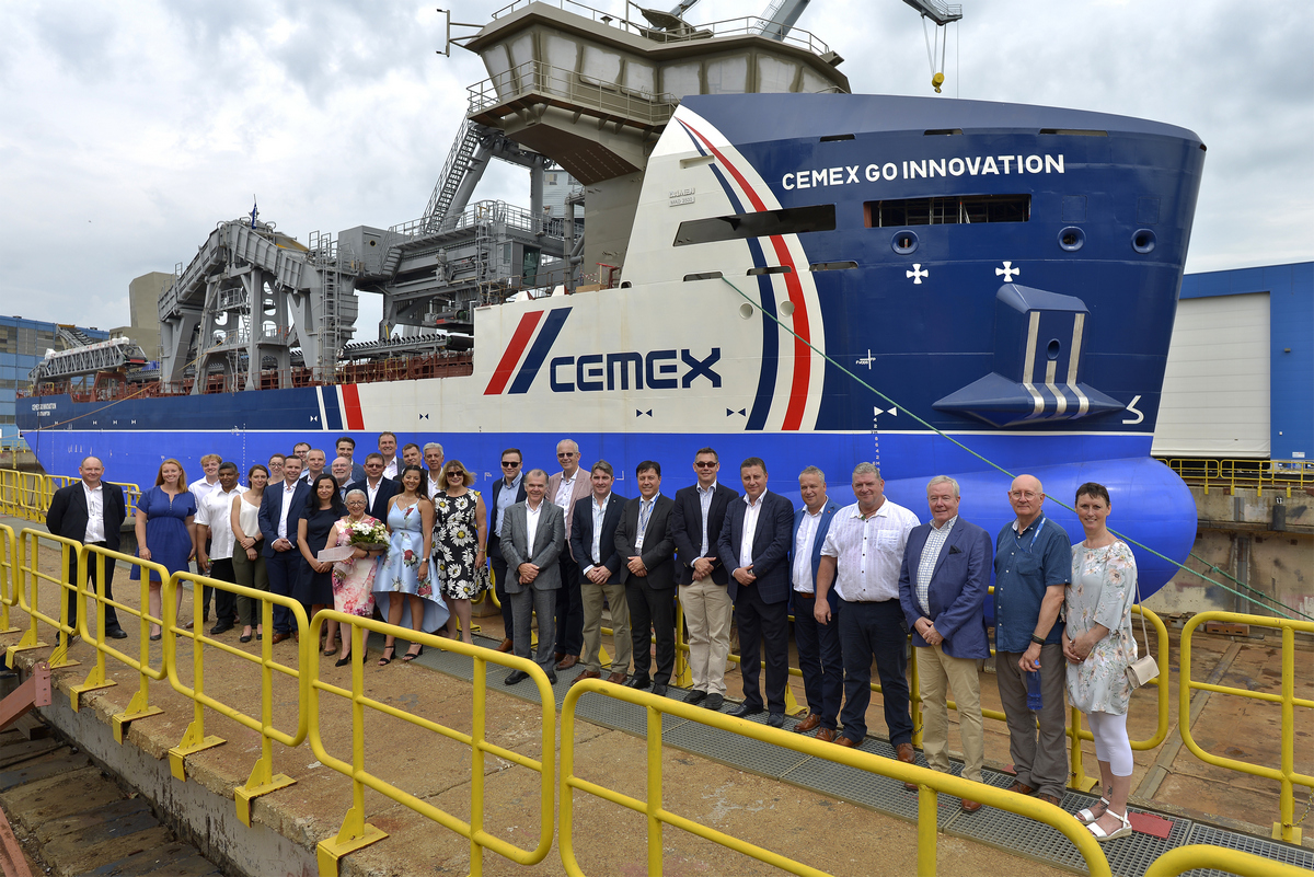 Damen Launches CEMEX Go Innovation Aggregates Dredger | Maritime | News