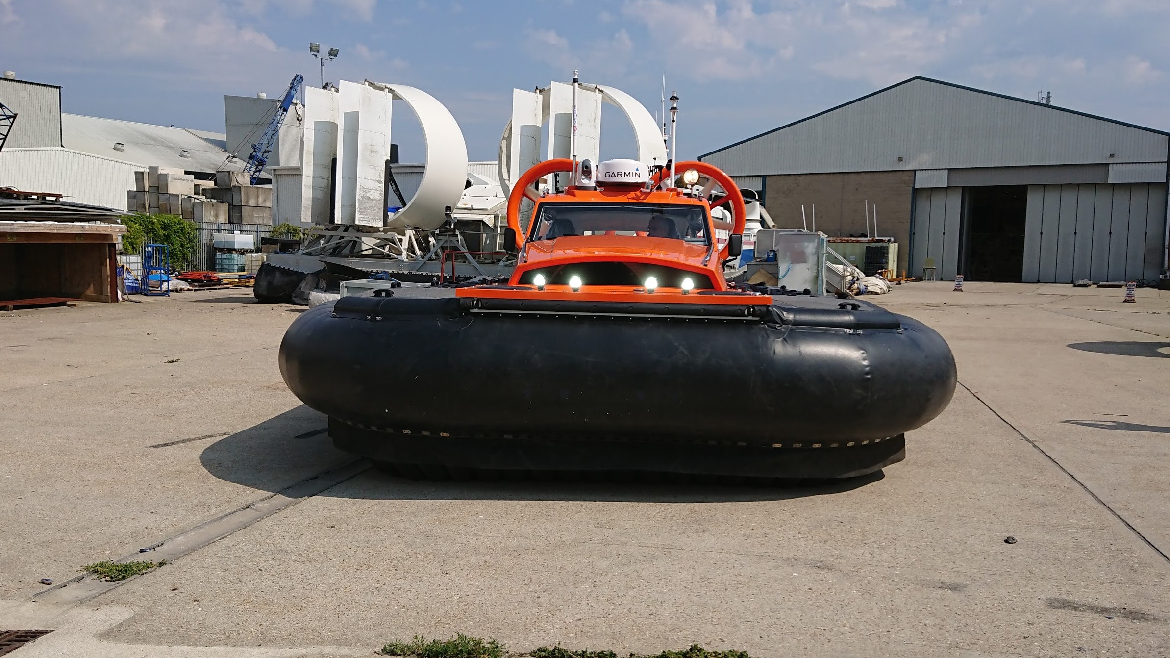 Marinei Helps BISEN Create Innovative Transport System for Hovercraft
