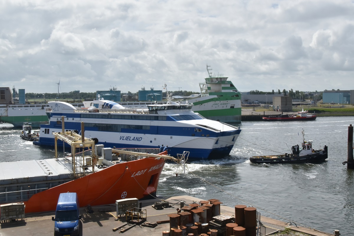 Damen Shiprepair Harlingen completes repair project on Rederij Doeksen Vlieland ferry 3 LR