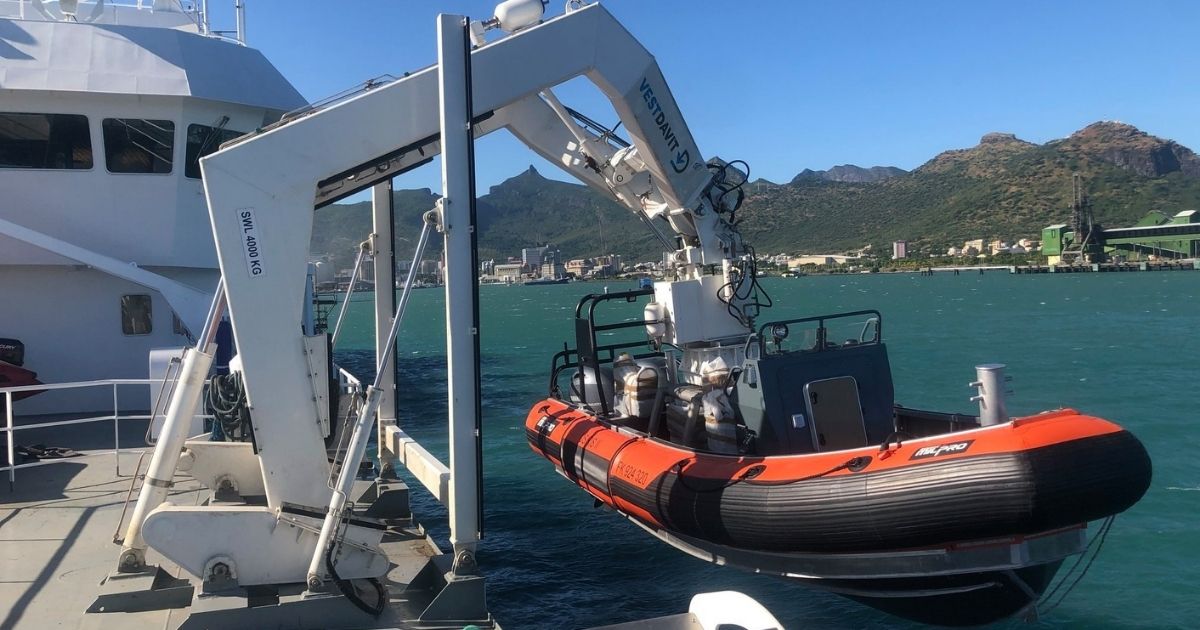 Vestdavit to Supply Boat Davit Systems for French Navy Vessels