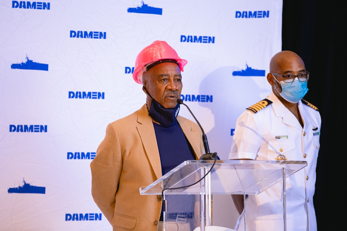 2. Welcome by Mr Sam Montsi Director of Damen Shipyards Cape Town LR