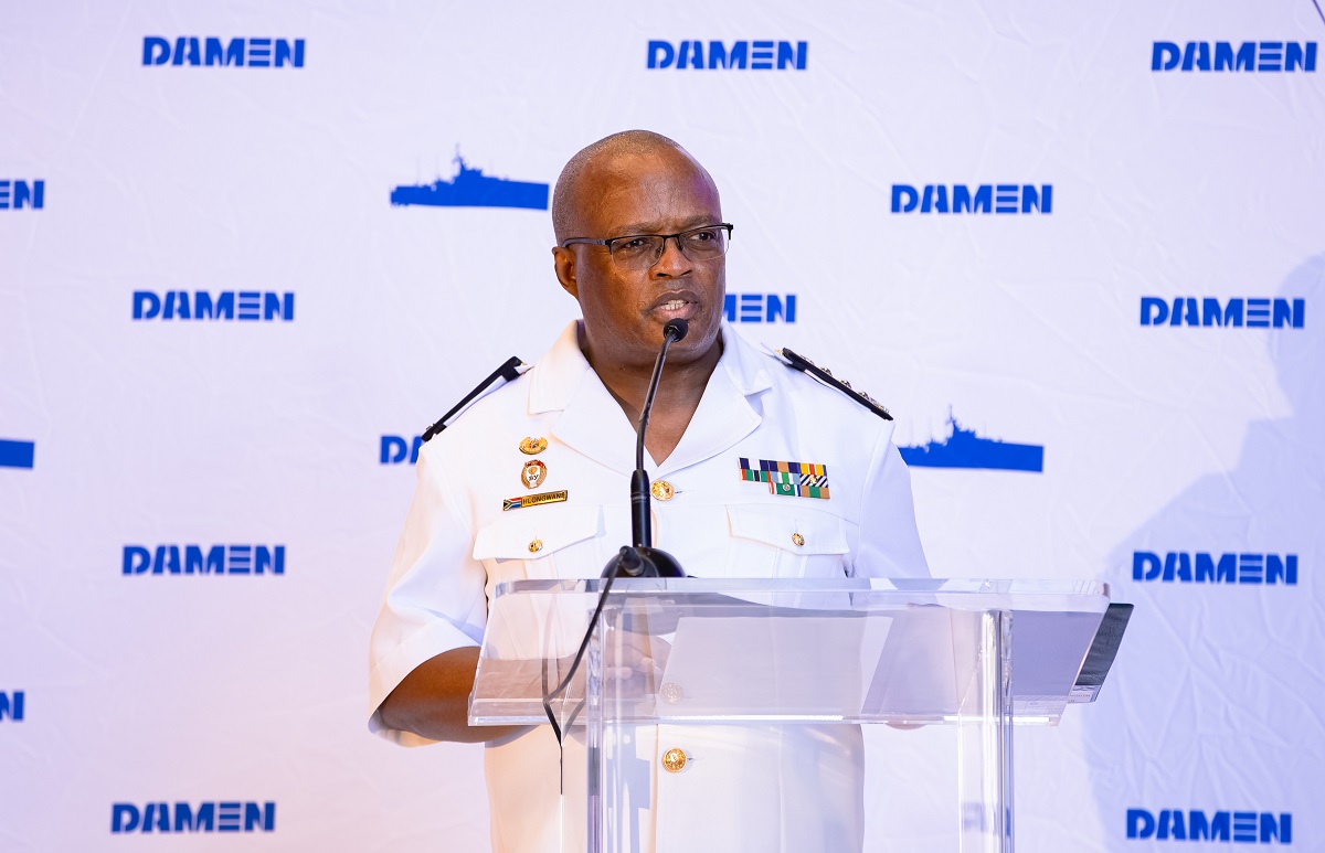 3. Address by Chief of the South African Navy Vice Admiral Mosiwa Hlongwane LR