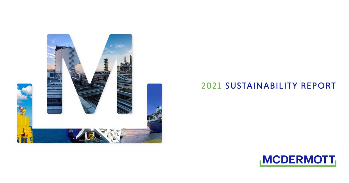 McDermott Publishes 2021 Sustainability Report