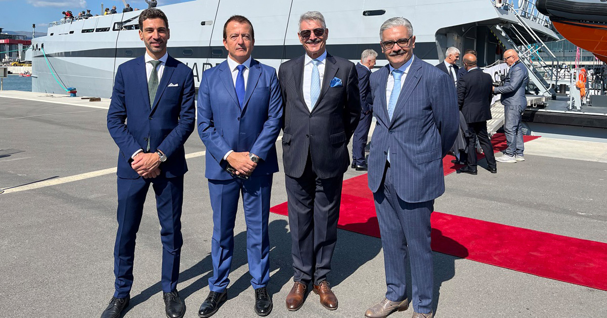 Italy’s Guardia di Finanza Takes Delivery of a New Flagship by Damen Shipyards