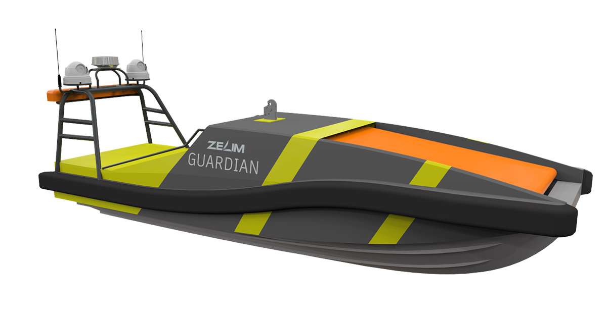 Metal Cut on World's First Unmanned Fast Rescue Craft
