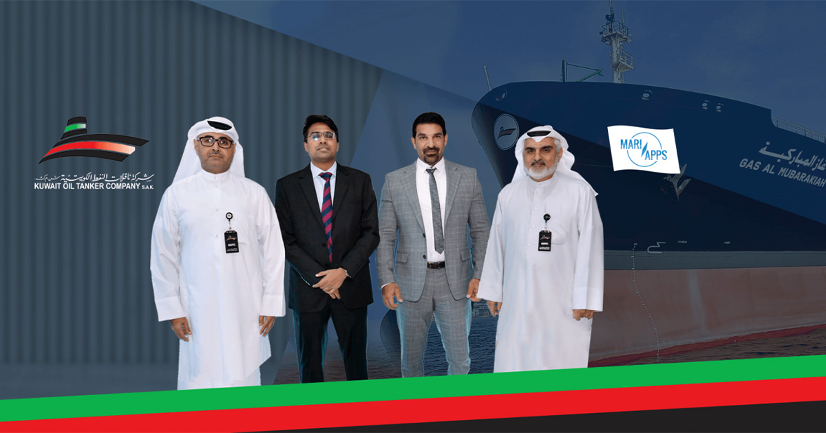 MariApps Signs Massive Deal with Kuwait Oil Tankers Company Maritime