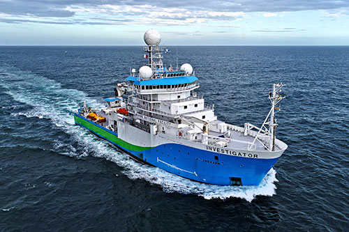 3 RV INVESTIGATOR Australias advanced ocean research vessel operated by CSIRO Australias national scie