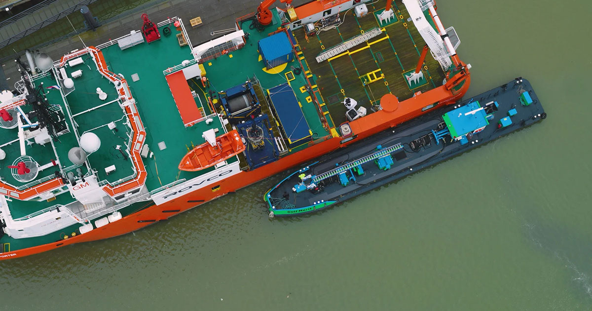 Glomar Offshore Cuts CO2 Emissions with GoodFuels Biofuel Blend