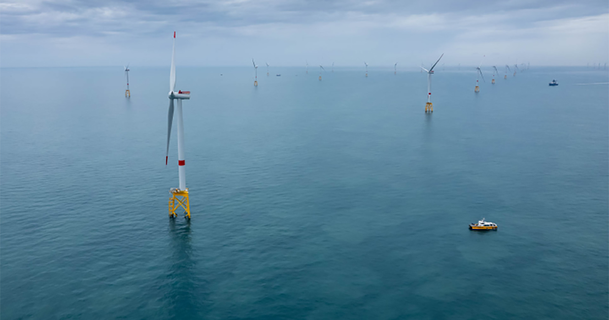 Iberdrola Commissions Second Offshore Wind Farm in France 